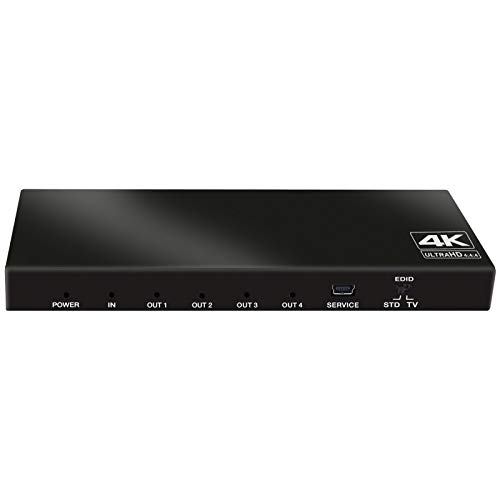Amazon | HDMI2.0 4K60Hz対応 HDMI4分配器 THDSP14D-4K60 | TEC | AV